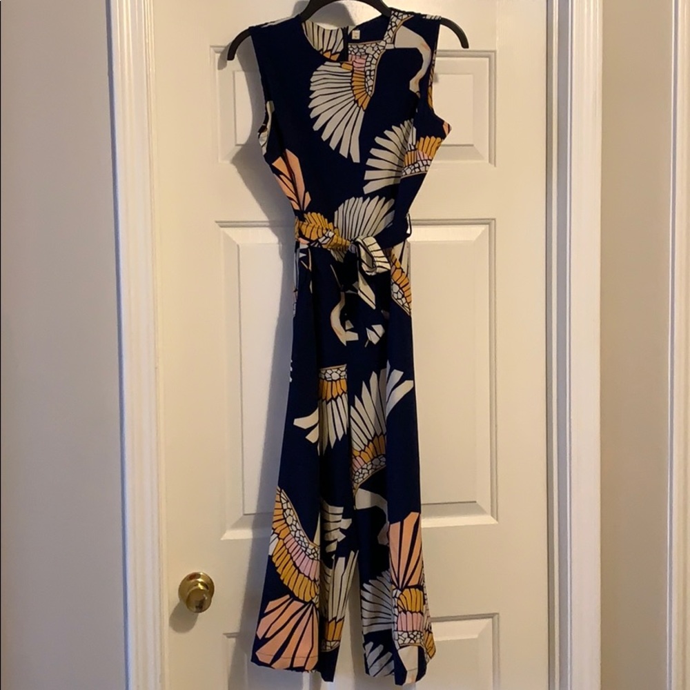 Blue Floral Jump Suit!